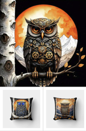 Steampunk Owl Collection